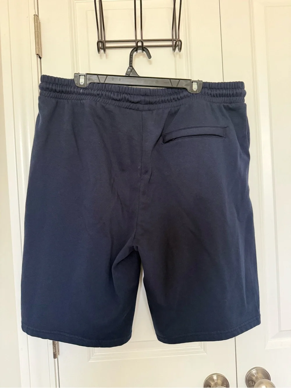 Men's Athletic Navy Drawstring Performance Shorts